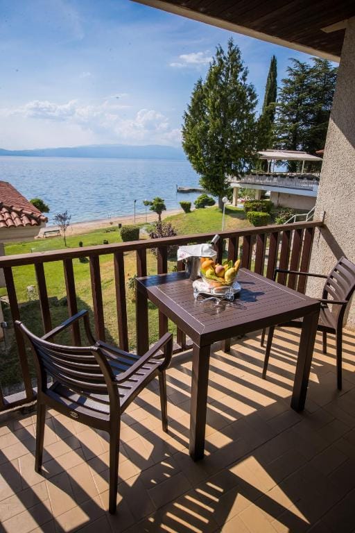 Balcony view at Hotel Desaret
